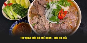 bún bò Huế ngon