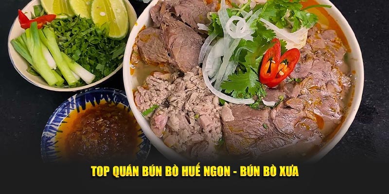 bún bò Huế ngon